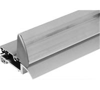 Exitex Weatherbar Kit 914mm - Silver Aluminium Door Threshold Seal for Inward Opening Doors - BS8300 Equality Act & Part M Compliant, Easy Access Ramp-Ready Design