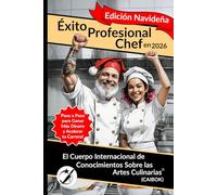 Éxito Profesional del Chef 2026: Edición Navideña: Un regalo de Navidad y planificador de carrera para chefs, cocineros y estudiantes de gastronomía (CAIBOK Español)