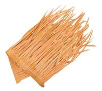 EXKURPOO Artificial Thatch Artificial Thatch Roof Straw Gold Simulation Decorative Roofing Grass Landscaping Fake Thatch Mat