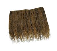 EXKURPOO Artificial Thatch Palm Thatch Roll Palm Thatch Runner Roll Straw Mats 50cmx47cm Grass Skirting Roof For Commercial Huts Bar Party Home(Color B Nonflame retardant)