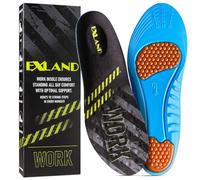Exland Work Comfort Orthopaedic Insoles for All Day Comfort & Support, Shock Absorbing and Cushioning, Reduce Fatigue, Large UK 6/11