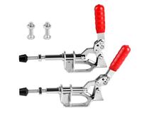 EXLECO 2 Large Push Rod Tensioners, Toggle Lever Tensioner, Quick Release with Replacement Screw, Clamping Clamp, Horizontal Tensioner, Toggle Clamp, Down Holder, Adjustable Hand Tool for Carpentry,
