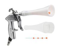 EXLECO Air Cleaning Gun Compressed Air Blow Gun Air Blow Gun for Compressor 6-9 Bar Compressed Air Gun with 1 Hose and 1 Nozzle