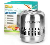 Exluvon Fridge Deodoriser,Lasts for 10 Years Refrigerator Deodoriser Air Purifier for Home Kitchen Gadgets, Fridge Freshener Odour Eliminator for Freezer,RV,More Effective Than Baking Soda