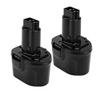Exmate 2 Pack 7.2V 3500Mah Battery Compatible with Dewalt De9057 De9085 Dw920 Dw920K Dw920K-2 Dw920K2 Dw925K Dw925K-2 Dw925K2 Dw968K