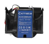Exmate 25.6V 3.0Ah Battery for Lawn Mower Robomow BAT7000B, Lithium Ion Battery