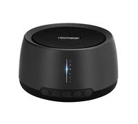 Exmate Sound Machine for Sleeping, Office Privacy & Relaxation - 30 Non-Looping HiFi Soothing Sounds (Fan, White Noise, Rain, Forrest, Ocean Wave, Fetal Tone) - Black - Adult