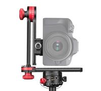 EXMAX 720 Degree Panoramic Camera Head, Aluminum Alloy Dual 360° Swivel Pano Bracket for Property Survey, Interior Capture, Commercial Exhibition, Outdoor Scenic & VR Shooting