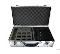 EXMAX® Aluminium Alloy Charge Case for ATG-100T Professional Wireless Tour Guide System/Monitoring System(32 Charging Slot)