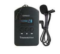 EXMAX EXD-101 2.4GHz Wireless Language Interpreter Audio Voice Transmission System for Simultaneous Translation for Multilingual Meetings, Lectures, Seminars or Exhibitions - Only One Transmitter