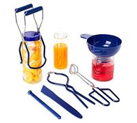 EXMDLLY Preserving Kit Canning Tool Canning Accessories 6 Pieces Preserving Jar Lifter, Lid Lifter, Preserving for Canning