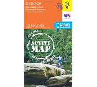 Explorer Active Ol9 Exmoor Map With Digital Version - Green, Green One Size