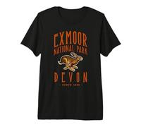 Exmoor National Park Hare Wildlife Premium T-Shirt
