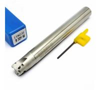 EXN03R CNC Milling Cutter Head Hi-feed Milling Cutter Head 160L Shnk Fast Feed For Fast Forward Can Hold LNMU0303ZER-MJ Inserts(EXN03R 19-20-160L-3T)