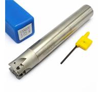 EXN03R CNC Milling Cutter Head Hi-feed Milling Cutter Head 160L Shnk Fast Feed For Fast Forward Can Hold LNMU0303ZER-MJ Inserts(EXN03R 24-25-160L-4T)