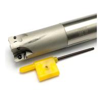 EXN03R Series Fast-Feed Double-Sided milling Holder for LNMU0303 LNMU0303ZER Carbide Inserts CNC face Cutter(EXN03RC16-16-160L-2T)