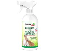 Exner Bio Odour & Dirt Remover for Rodent Cages - With Microorganisms Against Droppings, Urine and Pet Odours 100% Natural & Gentle - 500 ml Spray Bottle