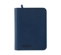 Exo-Tec Zip Binder - 4-Pocket - Royal Blue