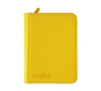 Exo-Tec Zip Binder - 4-Pocket - Sunrise Yellow