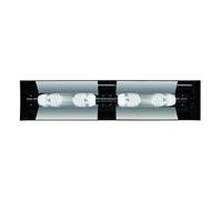 Exo Terra 4 Light Compact Top Canopy, Reptile Terrarium Light Fixture, 90cm | Ideal for UVB, Daylight & Reptile Heat Lamps