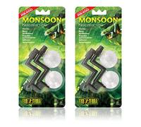 Exo Terra 4 Pack of Monsoon Replacement Nozzles, for Extending Terrarium Misting System
