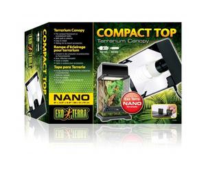 Exo Terra Compact Tops Terrarium Canopy Flurorescent Lighting Reptile Animals
