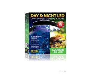 Exo Terra Day and Night LED Light Fixture Large (22 white/2 blue LED) Large