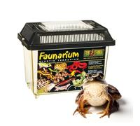 Exo Terra Faunarium, Terrarium, black, 37 x 22 x 25 cm (front snake images may vary)