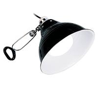 Exo Terra Glow Light and Reflector Medium, 21 cm | For UVA & UVB Bulbs. For Amphibians & Invertebrates