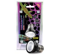 Exo Terra High Penetration UVA/UVB Full Spectrum Reptile LED Spot Lamp, 3w | Energy Efficient Nano Spot Lamp. Vitamin D3 & Calcium Support.