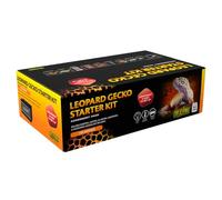 Exo Terra Leopard Gecko Vivarium Accessory Kit - Complete Vivarium Habitat Supplies for Leopard Geckos