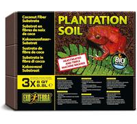 Exo Terra Plantation Soil Substrate, 3 x 8.8 Litre , 3 count (Pack of 1)
