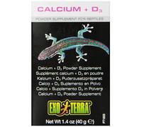 Exo Terra Reptile Calcium & D3 Powder Supplement 40g