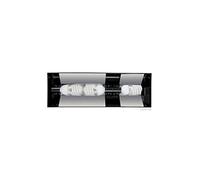 Exo Terra Triple Compact Top Canopy, Reptile Terrarium Light Fixture, 60cm | Ideal for UVB, Daylight & Reptile Heat Lamps