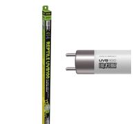 Exo Terra UVB 100 T5 Very High Output Reptile UVB Bulb, 8w, 12" | UVA/UVB Lighting for Terrariums. Supports D3 & Calcium Absorption.
