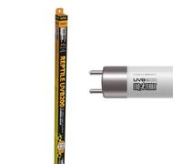 Exo Terra UVB 200 T5 Ultra High Output Fluorescent Reptile Bulb, 39w, 34" | Vitamin D3 & Calcium Support. Ideal for Tall Terrariums.