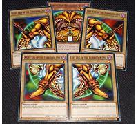 Exodia the Forbidden One - YuGiOh Legendary Decks II Yugi's God Card Complete Set LDK2-ENY04, LDK2-ENY05, LDK2-ENY06, LDK2-ENY07, LDK2-ENY08