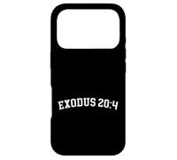 Exodus 20:4 Case for iPhone 17 Pro