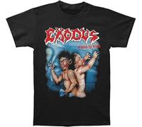 Exodus Band Men's Bonded by Blood Cotton Black Men's T-Shirt