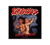 Exodus Patch Bonded by Blood Band Logo Official Black One Size