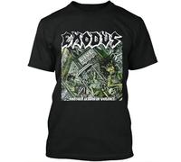 Exodus Tee Another Lesson in Violence American Thrash Metal Band T-ShirtBlack L