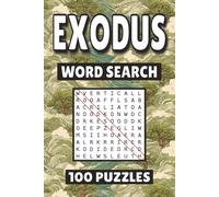 Exodus Word Search: 100 Pages of Bible Puzzles, Word Scramble, Word Find, and Vocabulary Activities for Kids, Adults, and Seniors