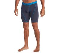 ExOfficio Men's Give-n-go Sport 2.0 Boxer Brief 9", Navy/Skydiver, M