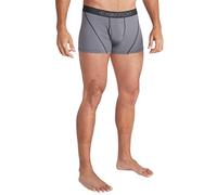 ExOfficio Men's Give-n-Go Sport Mesh 2.0 Boxer Brief 3", Steel Onyx/Black, X-Large
