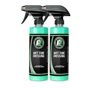 ExoForma Wet Tire Dressing Spray - Extremely High Shine Tire Dressing for That Wet Look - No Sling, Non-Greasy Silicone Formula with UV Protection - Easy to Apply, Minimal Cure Time - 16 fl oz, 2 Pack