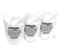 Exogel Camping Stove Gel Fuel. Versatile, odourless fuel with high energy density. Non-hazmat and air-transportable, ideal for hiking, travel and home emergencies. 150ml (3x 50ml pouches). UK-Made.