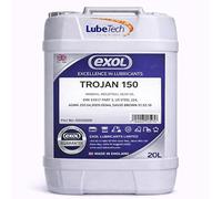 EXOL INDUSTRIAL GEAR OIL TROJAN ISO 150 20LTR QUALITY EXTREME PRESSURE OIL
