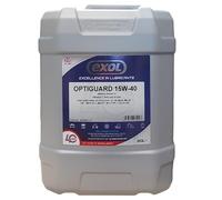 EXOL OPTIGUARD 15W40 20LTR, A HIGH SPECIFICATION MINERAL 15W40 ENGINE OIL MEETING ACEA A3/B3, A3/B4, E2, API CH-4/S