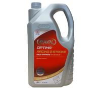 EXOL RACING 2 STROKE OIL 5L, A FULLY SYNTHETIC TWO STROKE OIL MEETING JASO FD SPECIFICATION THIS 2 STROKE OIL IS SUITABLE FOR DIRECT INJECTION OR PRE-MIX, COLOURED RED