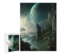 Exoplanet Aurora Prime - Wooden Art Puzzle, 500 PCS, Festive Gift for Adults; for Shared Table Time